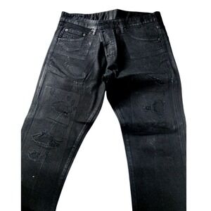 DSquared2 Jeans Distressed‎ Mens Cool Guy Jean Black Sz 52 Italy 36Us Grungecore